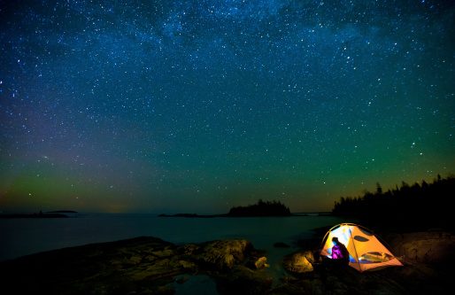 Milky Way and bruce peninsula