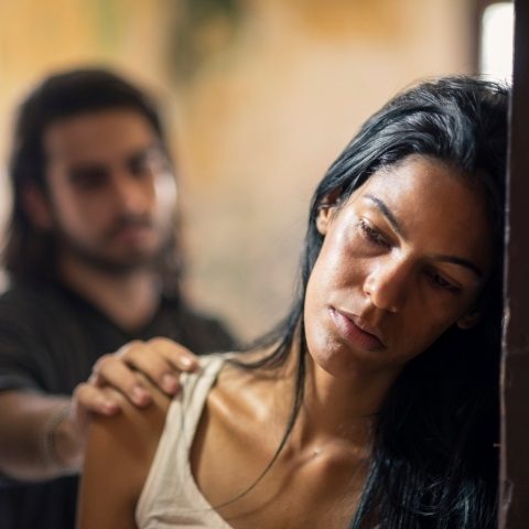 A man reaches out to his abused partner