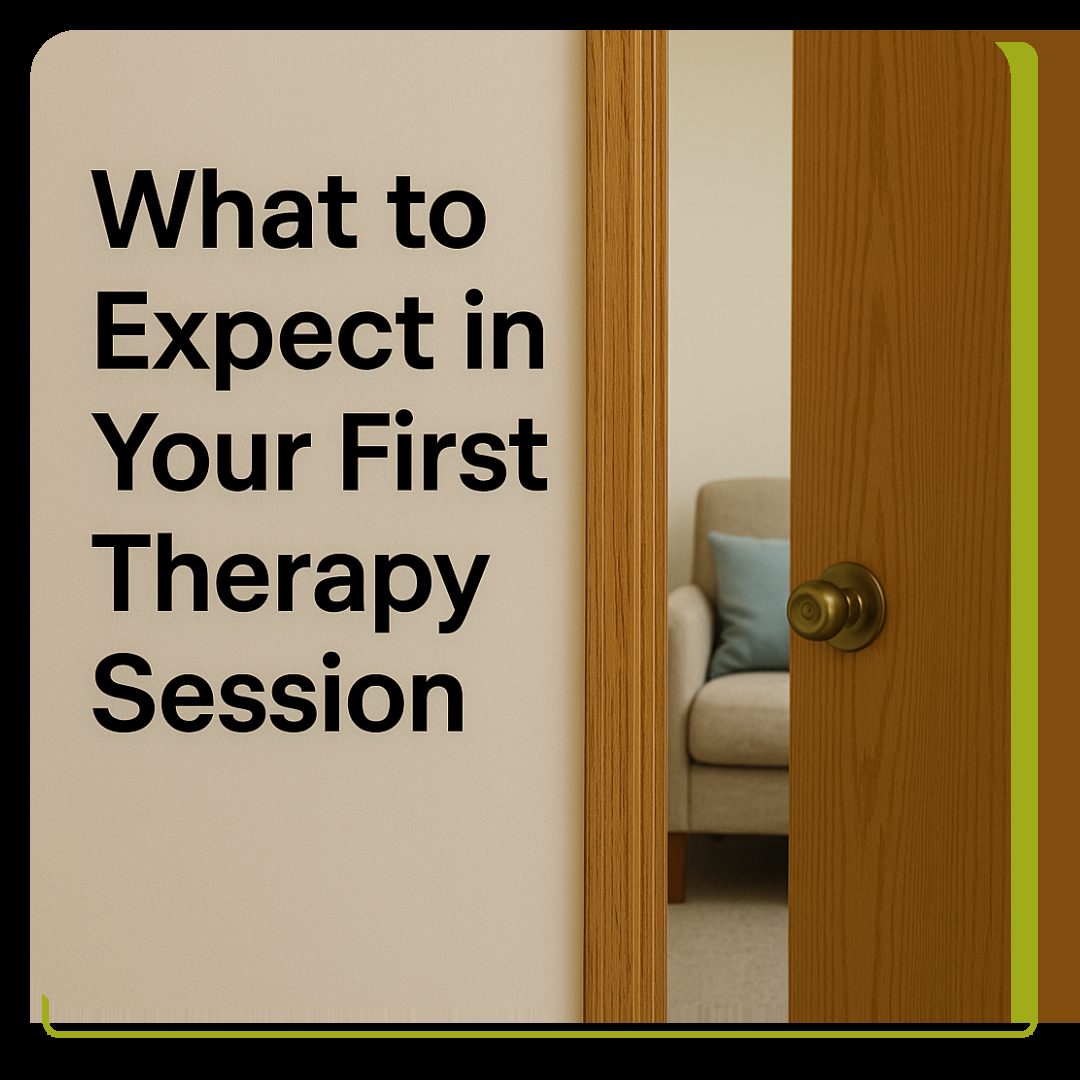 What to expect in your first therapy session