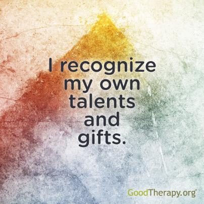 affirmation talents and gifts