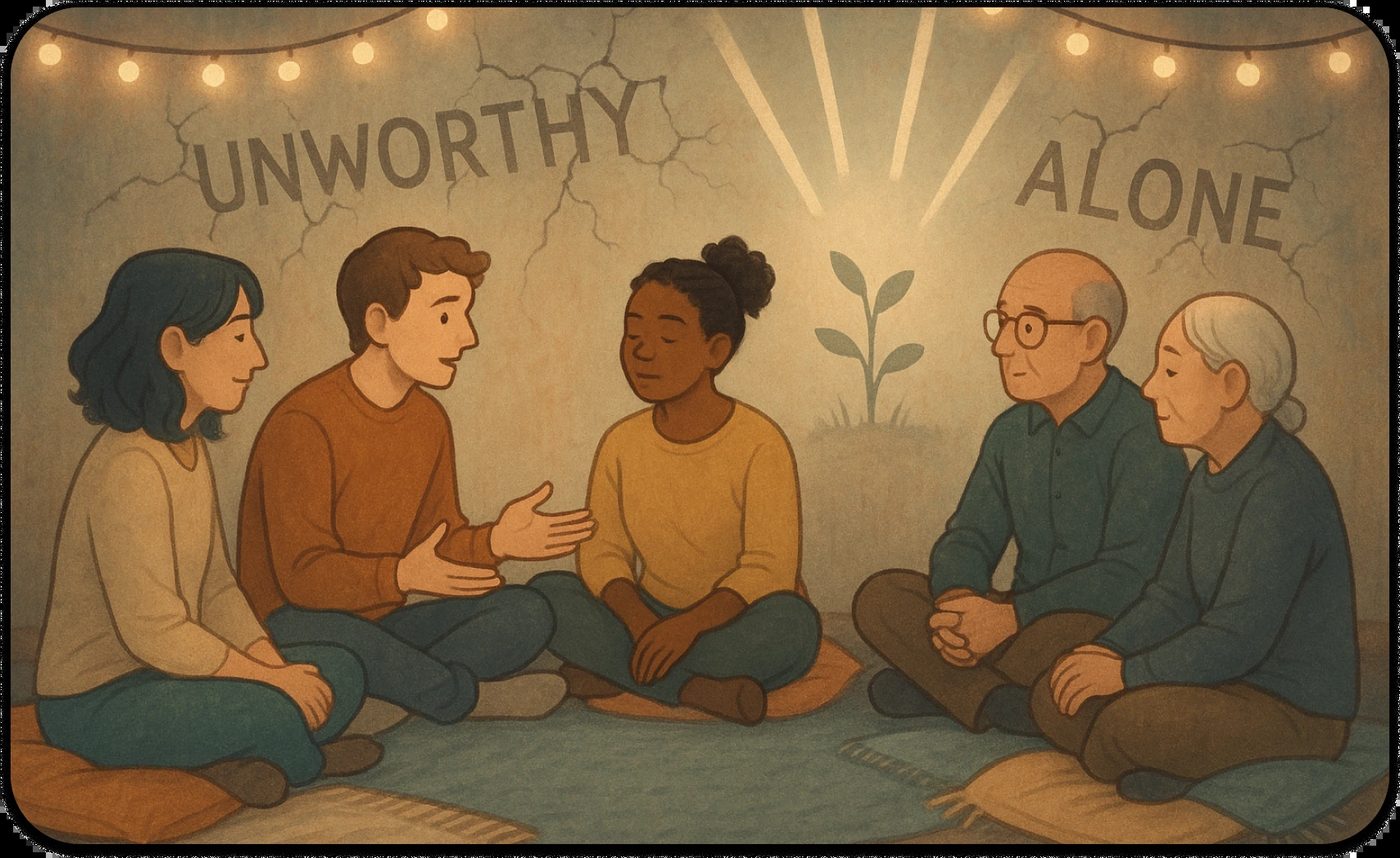 group therapy reflection on core beliefs