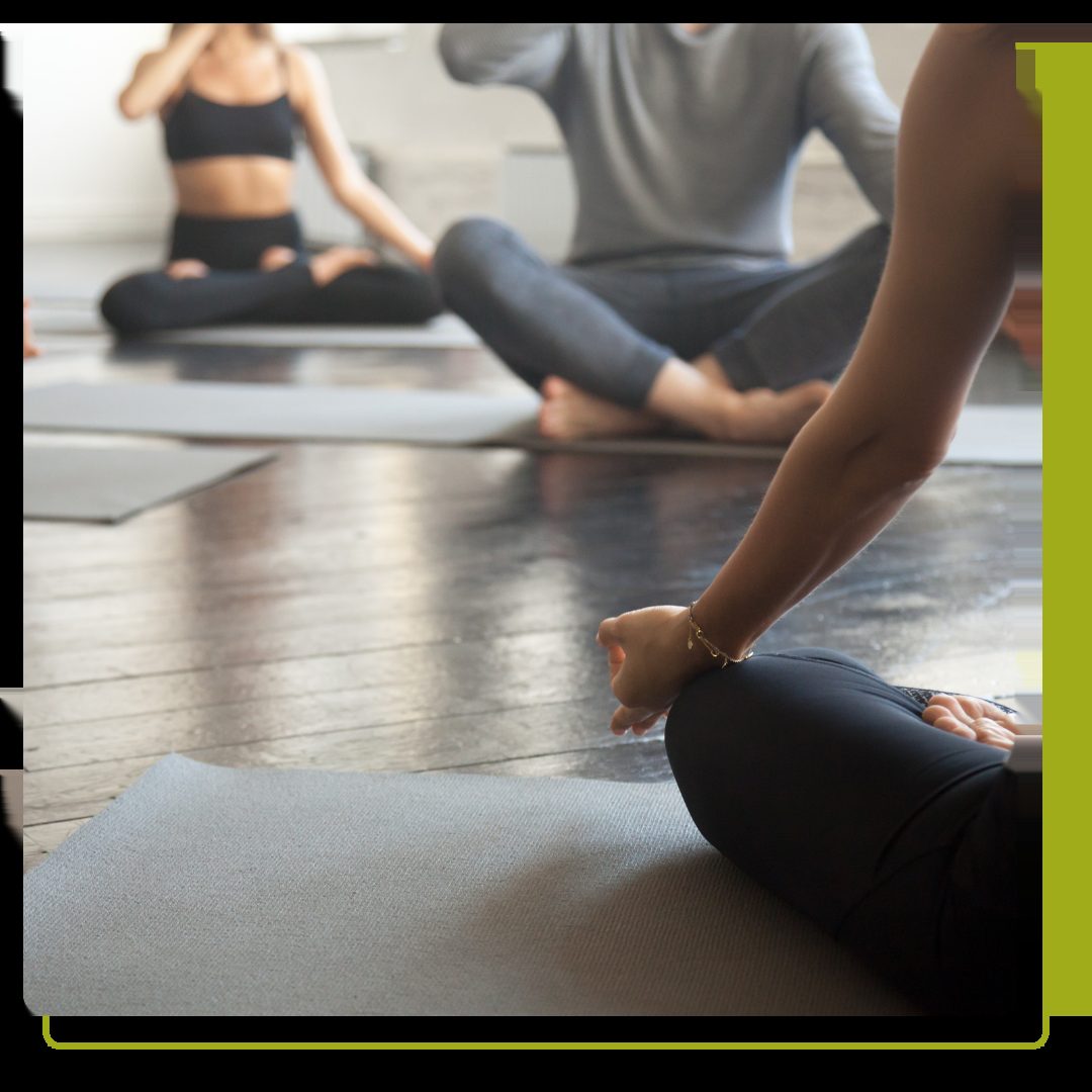 Yoga session