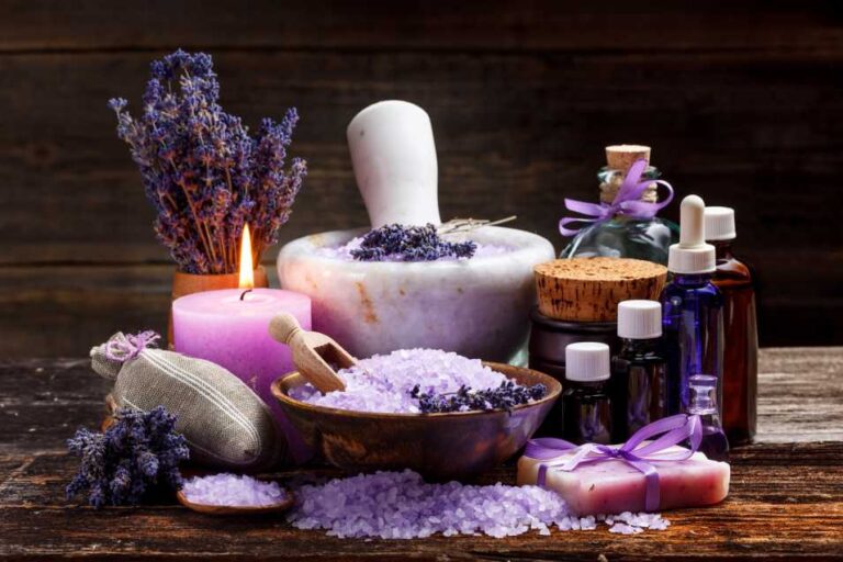 lavender massage