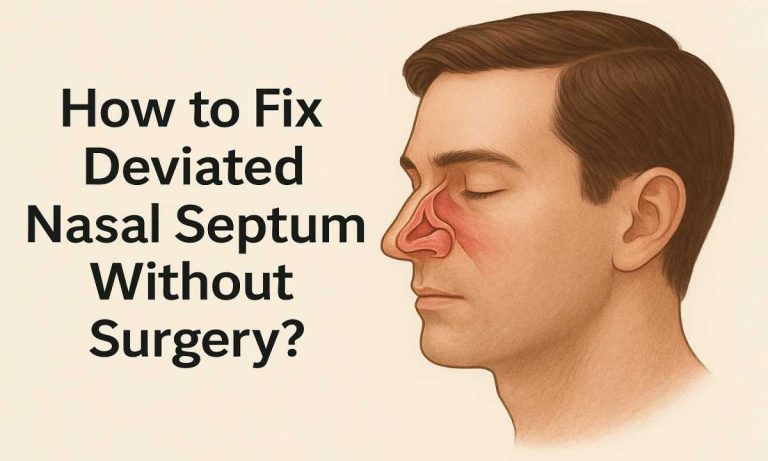 How to Fix Deviated Nasal Septum Without Surgery?