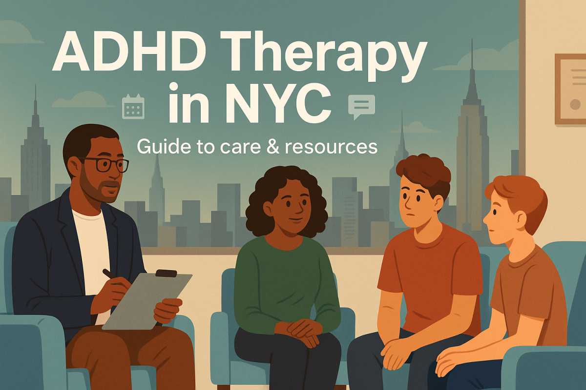 ADHD Therapy In NYC (2025 Guide)