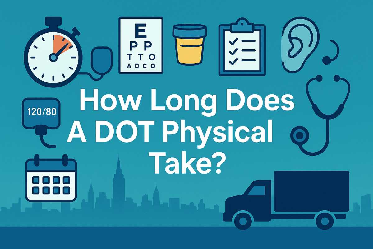 How Long Does A DOT Physical Take?