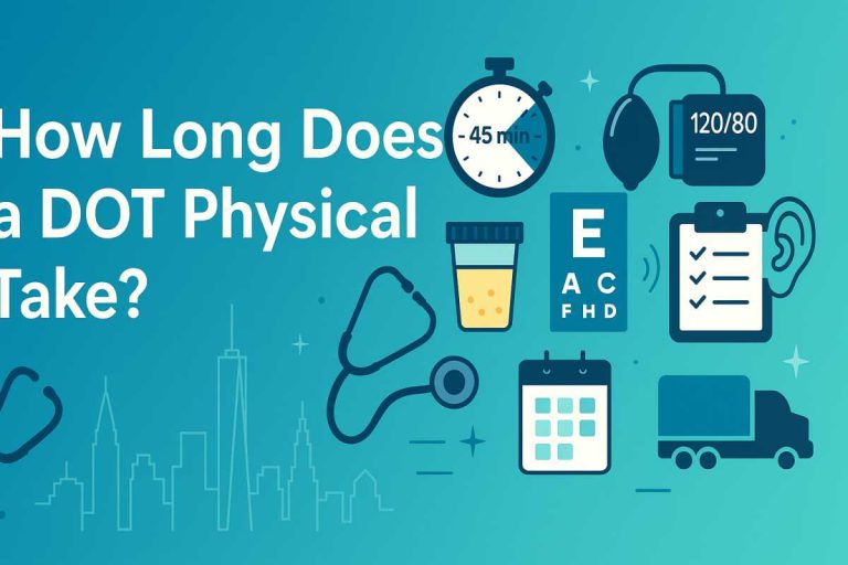 How Long Does A DOT Physical Take?