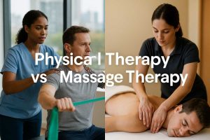 Physical Therapy vs Massage Therapy – What’s the Difference?